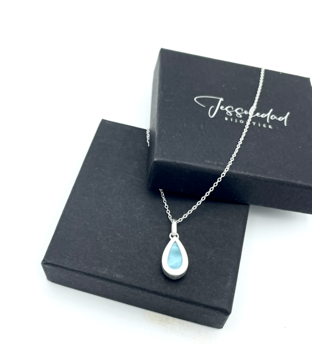 Pendentif larimar 