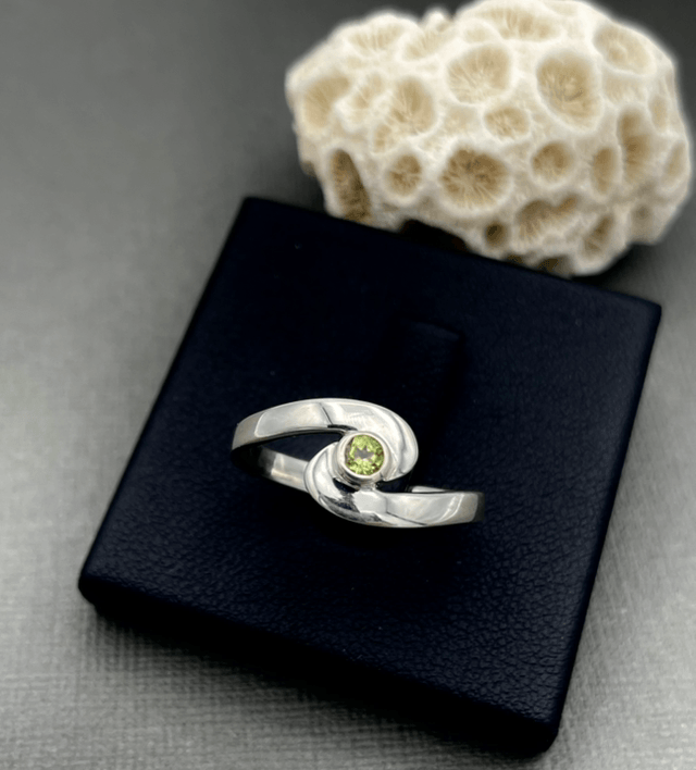 Bague « Nami » péridot 