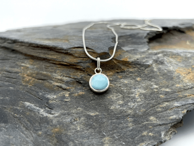 Pendentif larimar 