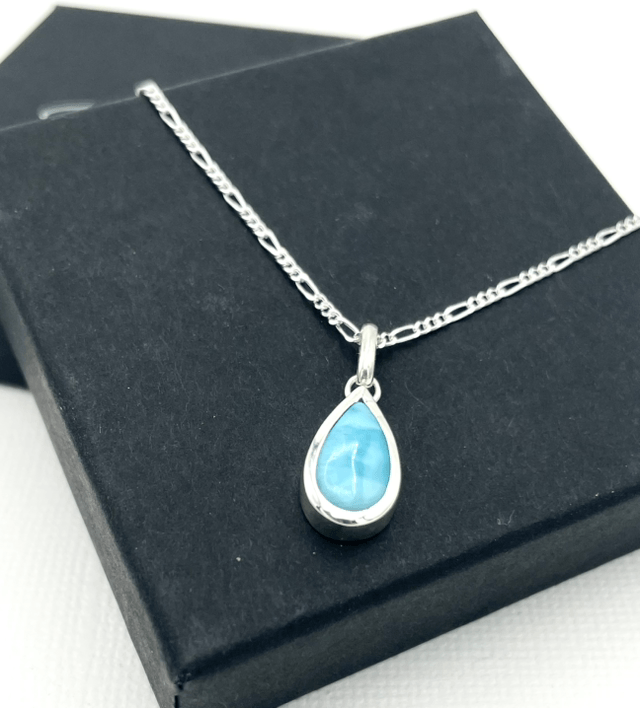Pendentif larimar 