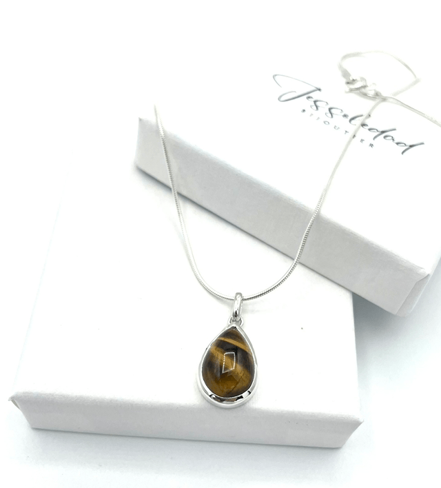 Pendentif œil de tigre