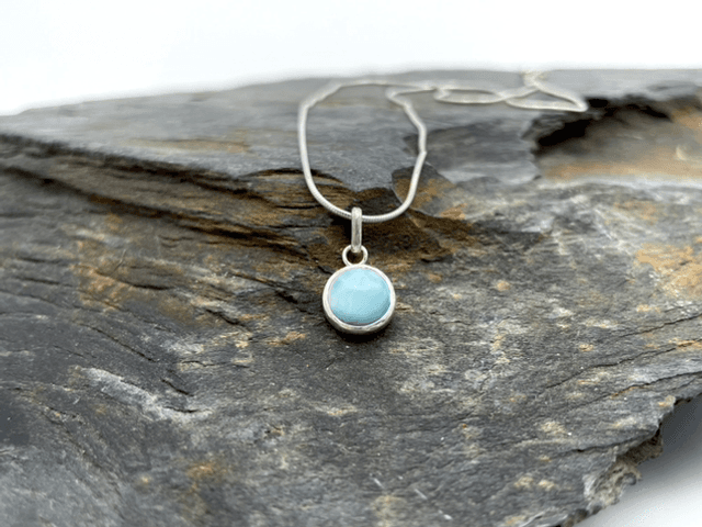 Pendentif larimar 